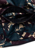 Burton Kids' Crown Weatherproof riding hoodie in seersucker camo, softshell jacket for outdoor winter activities.