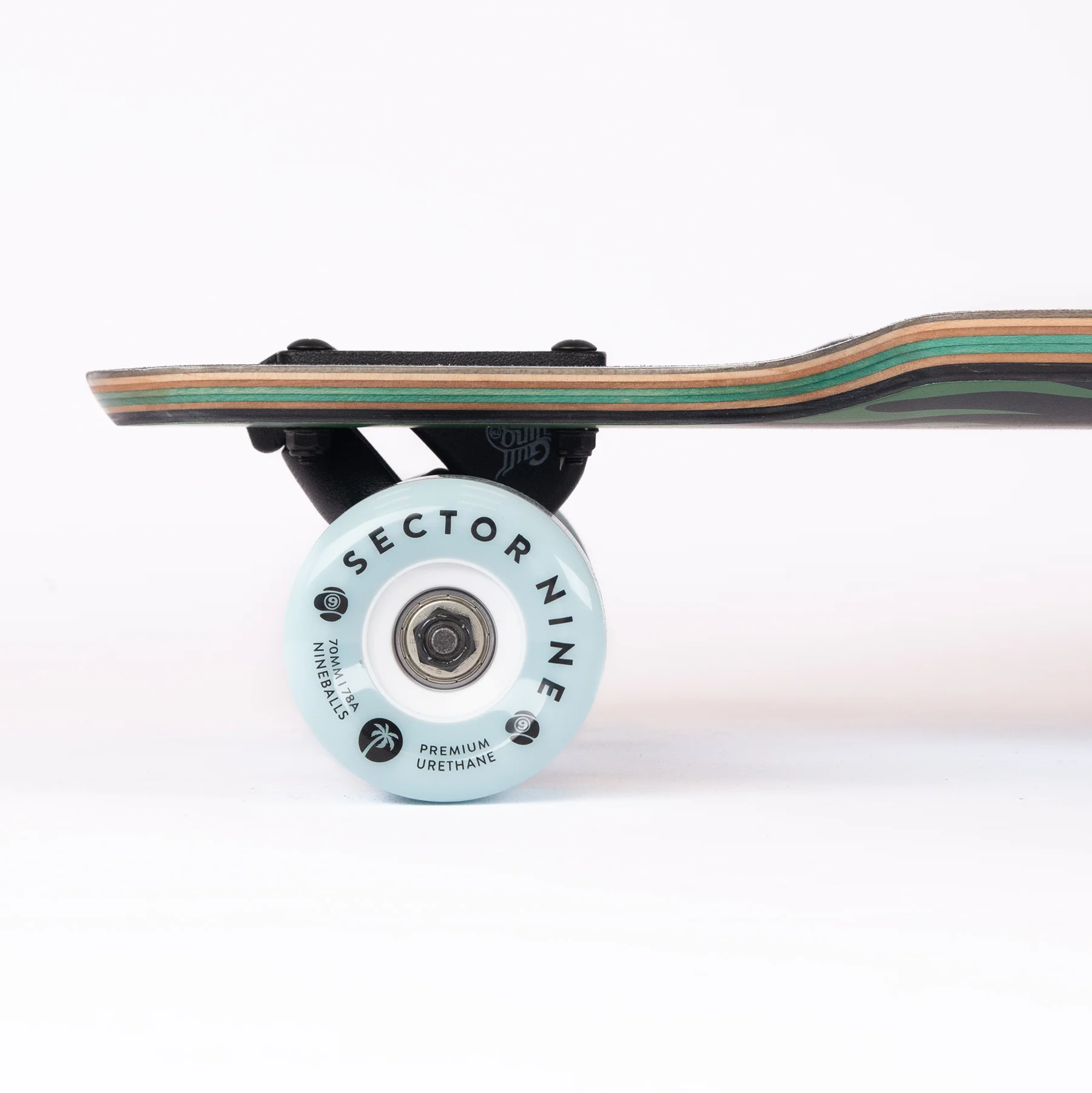 Sector 9 Meridian Potion Complete 9.75 x 40" - People Skate and Snowboard