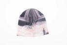 Public Snowboards Skully Beanie with rose print, featuring colorful floral design on soft fabric, perfect for cold weather accessories.