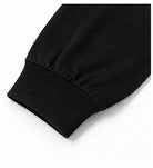 Public Snowboards men's black Glow long sleeve tee with cuff detail, casual and comfortable men's T-shirt for everyday wear.