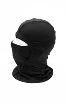 Public Tech Balaclava in black, snow face protection accessory with snug fit and breathable fabric, designed by Public Snowboards.