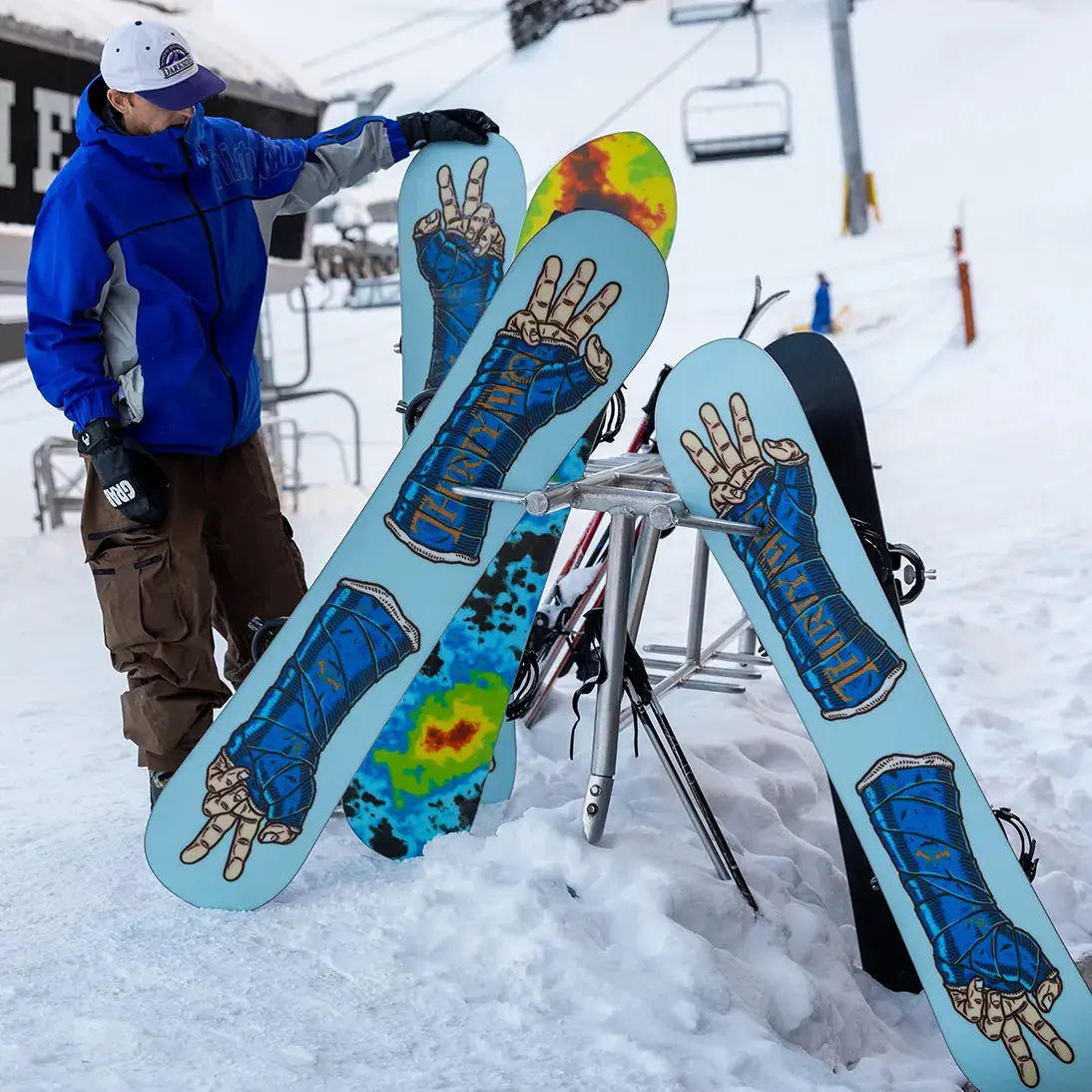 Thirtytwo Middle Earth Pro LTD Scott Stevens Snowboard size 155 Thirtytwo Middle Earth Pro LTD Scott Stevens Snowboard size 155