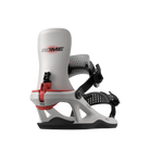 Rome Volt FASE snowboard bindings for men in stone color, featuring durable hardgoods construction and adjustable straps.