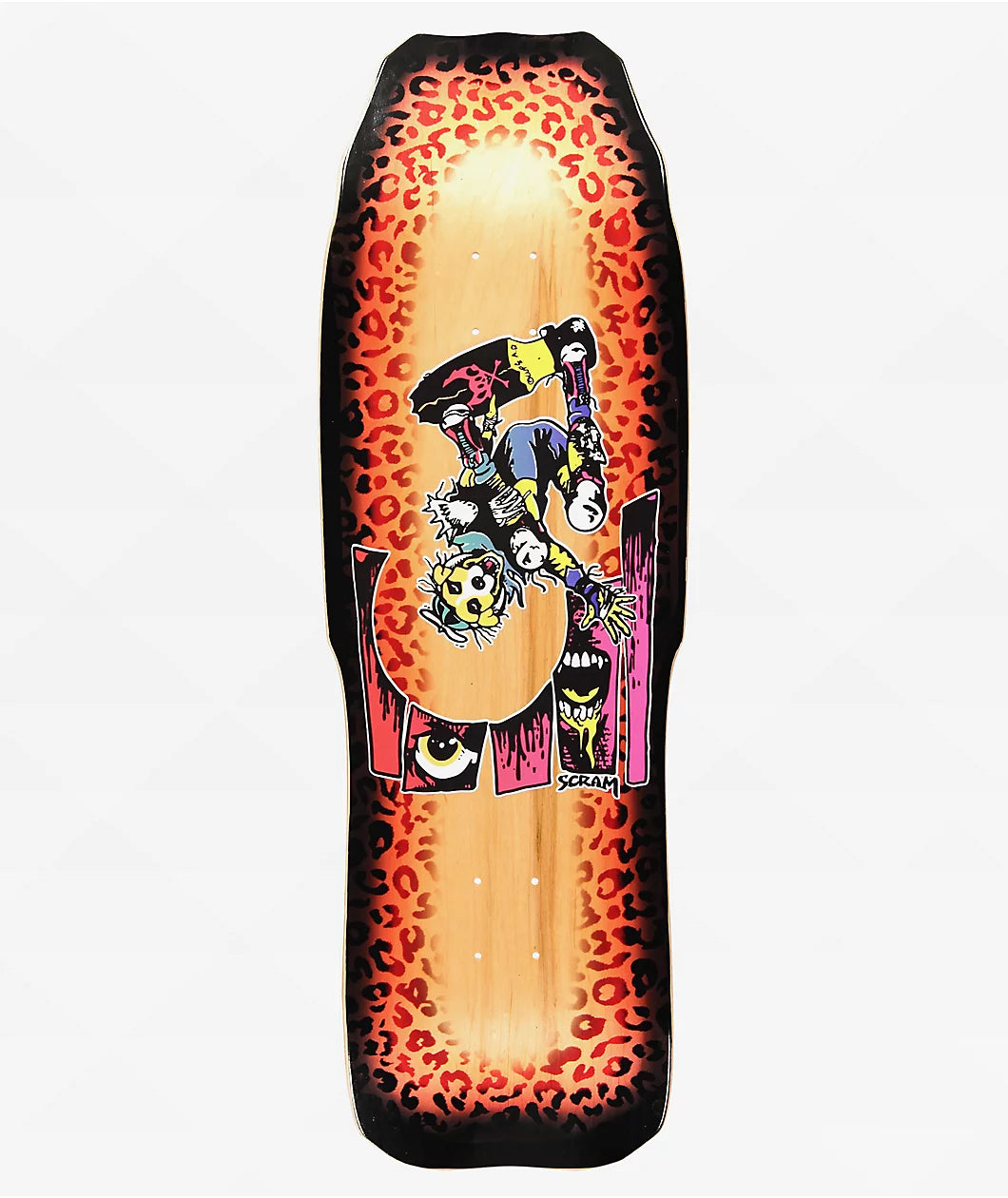 Scram Tex V Shaped Deck 10.5 - People Skate and Snowboard