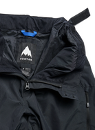 Women's Burton Reserve 2L Relaxed snow pants in true black, featuring a comfortable fit and waterproof softshell material.