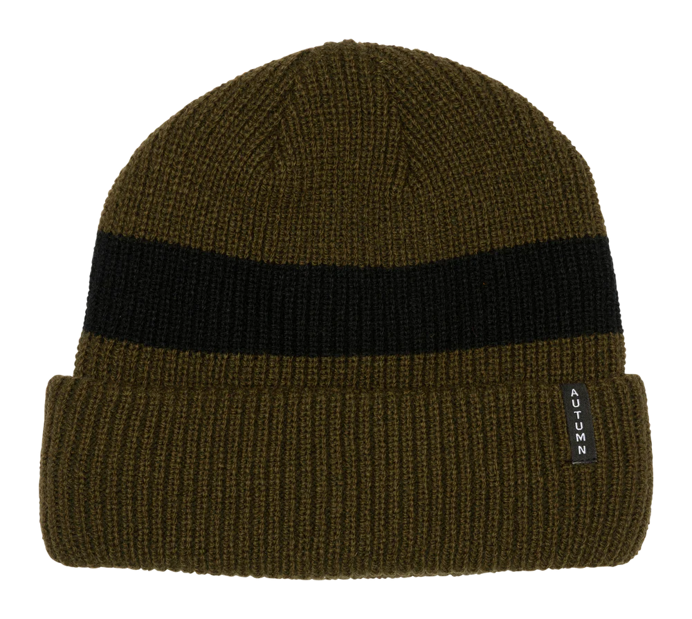 Autumn Band Fleece Lined Beanie - People Skate and Snowboard