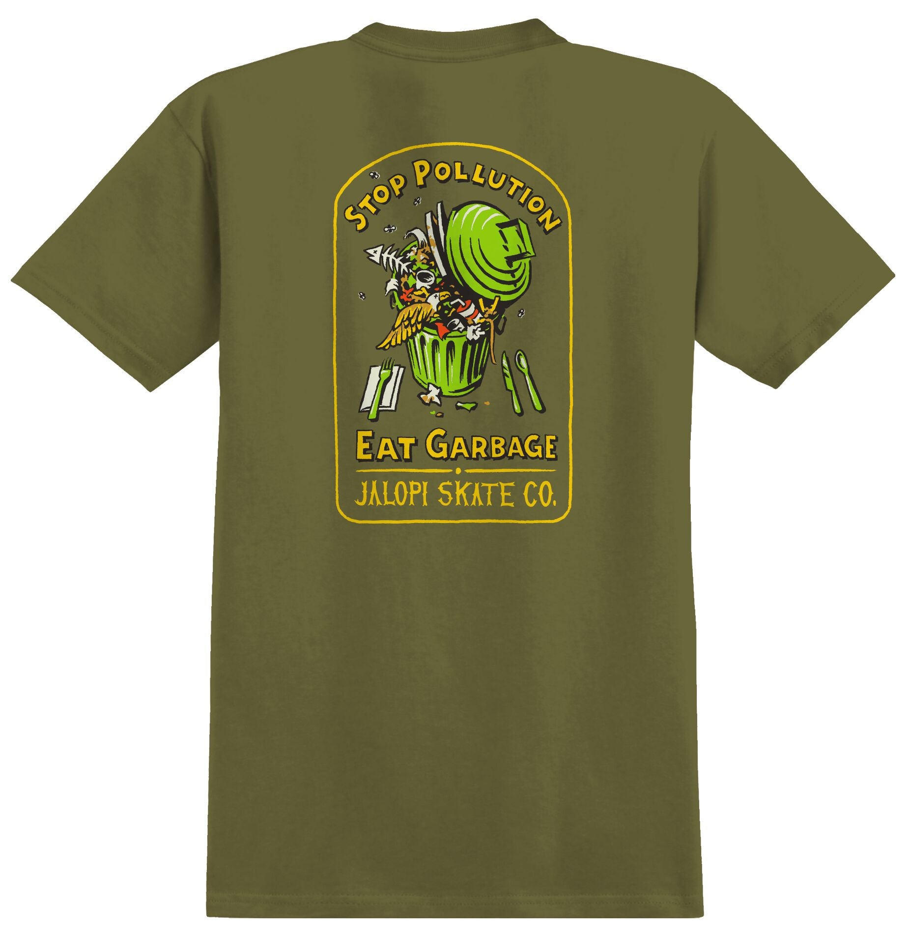 Antihero Jalopi Stop Pollution Tee - People Skate and Snowboard