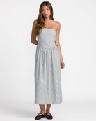 RVCA Womens Florance Drop Waist Midi Dress - People Skate and Snowboard