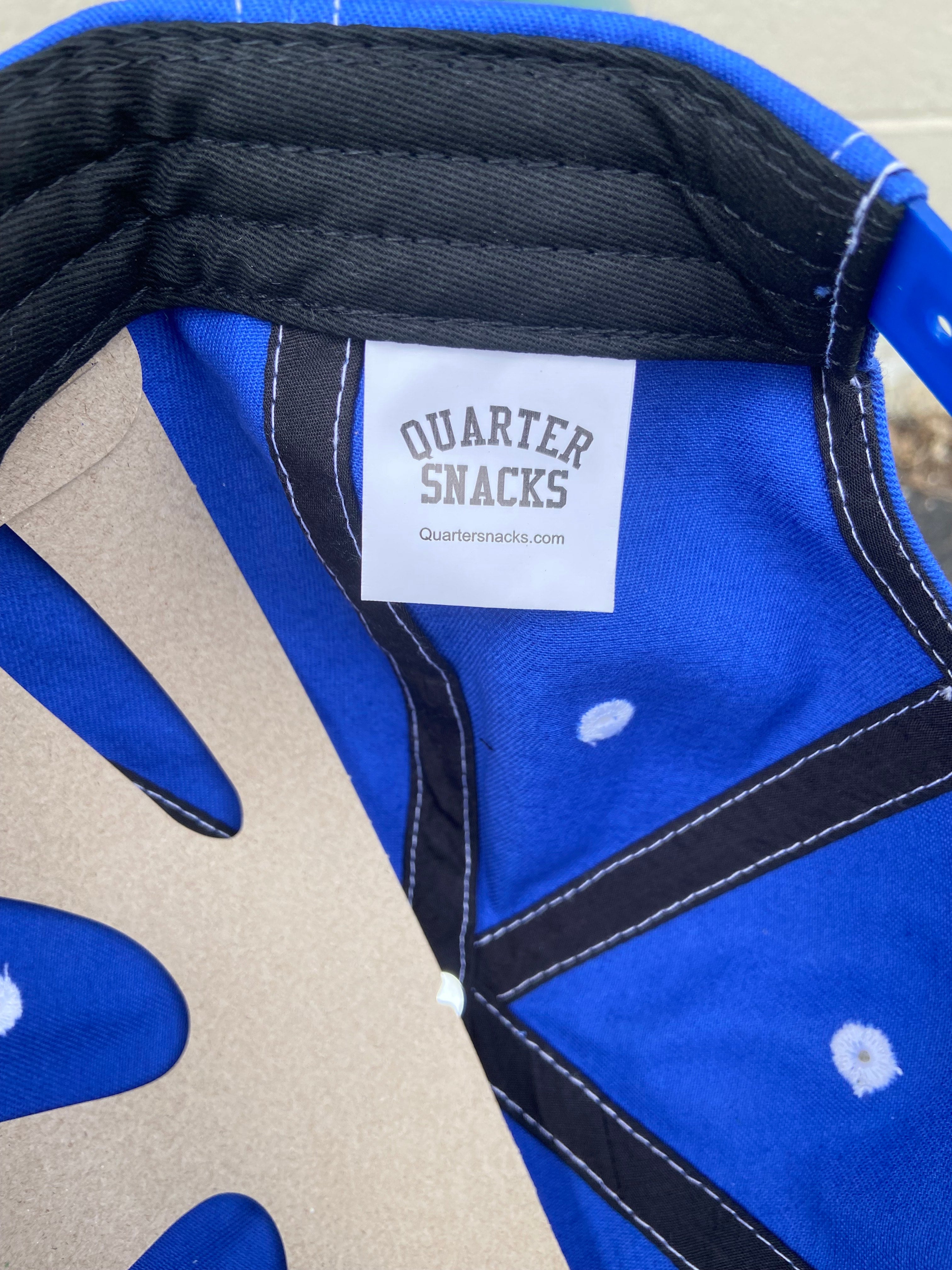 Quartersnacks Journalist Snapback Hat - People Skate and Snowboard