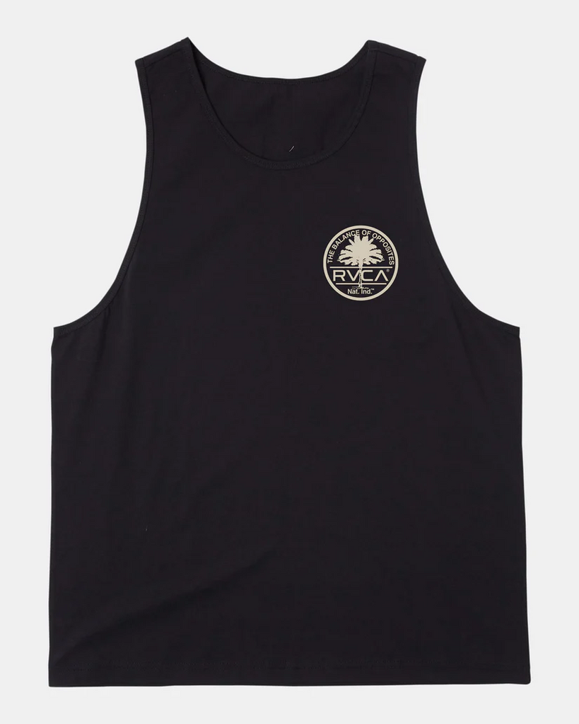 RVCA Park Stamp Tank Top - People Skate and Snowboard