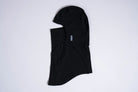 Black Autumn lightweight balaclava from Autumn Headwear, designed for snow and face protection during cold weather.