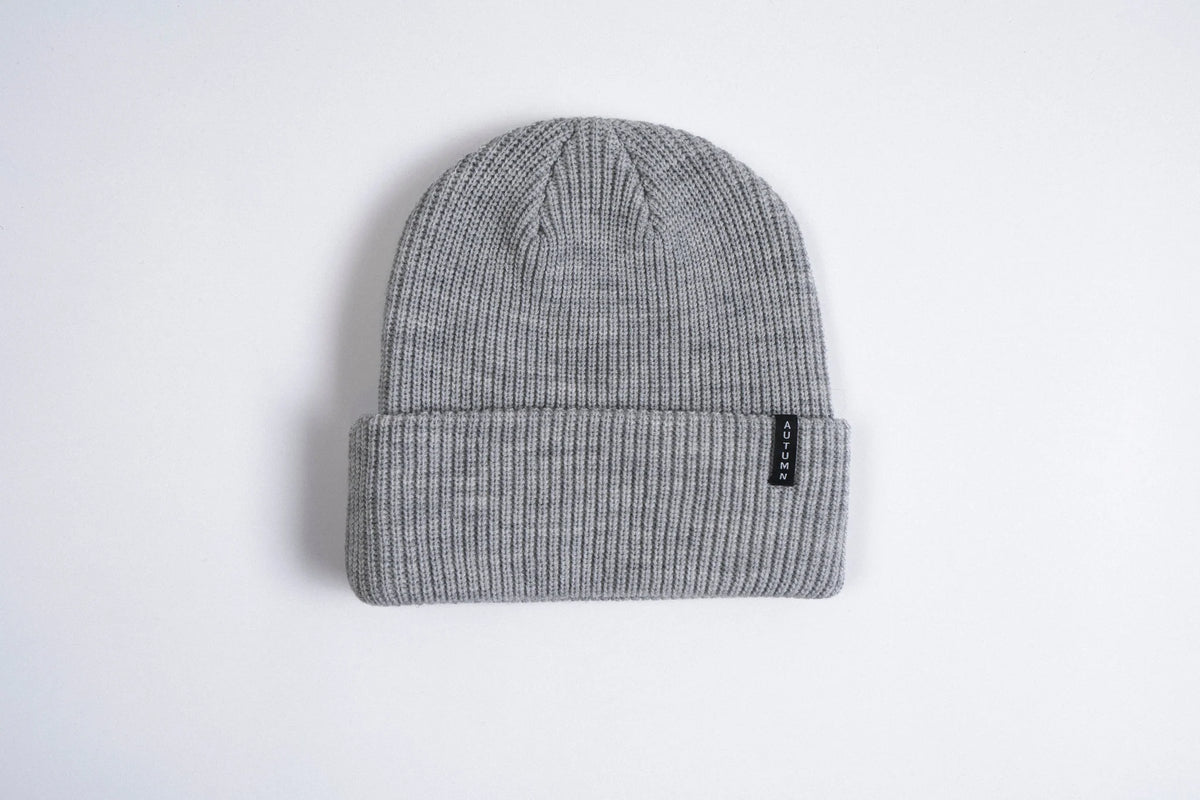 Autumn Headwear Autumn Select Solid Beanie in Nebulous color, soft knit accessories for cold weather.