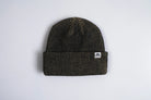 Black Autumn Static Beanie from Autumn Headwear, cozy knit winter accessory with a classic, stylish design.