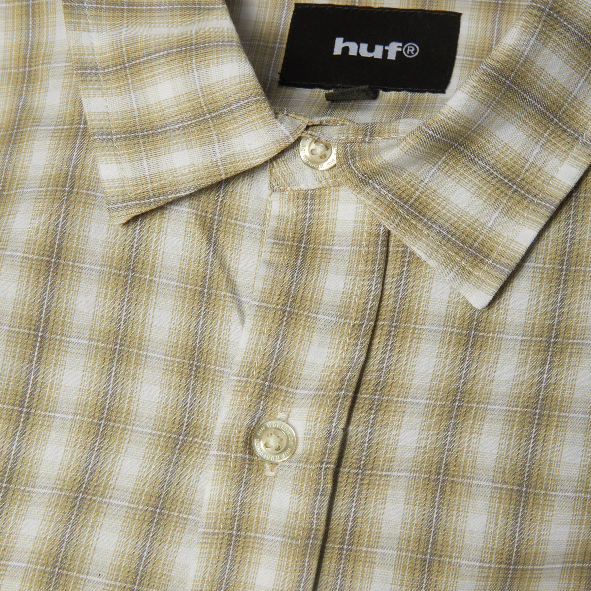 Huf H Star Long Sleeve Plaid Shirt - People Skate and Snowboard
