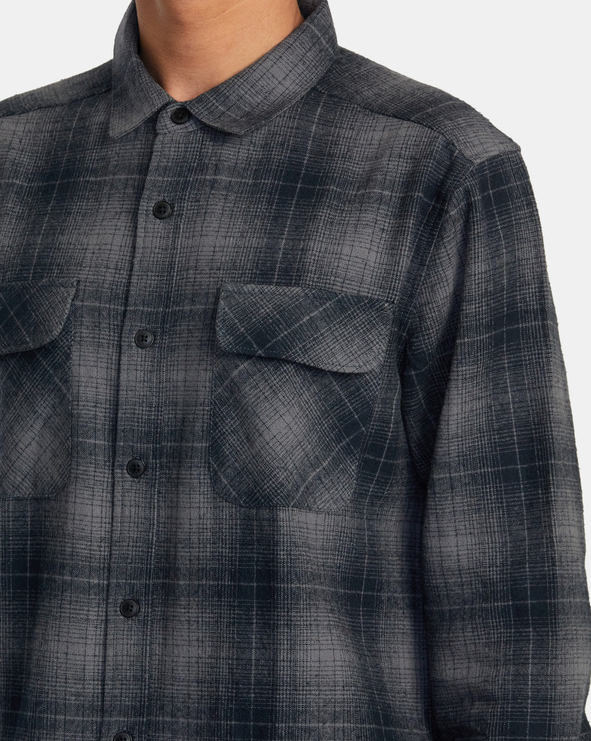 RVCA Dayshift Flannel Shirt - People Skate and Snowboard