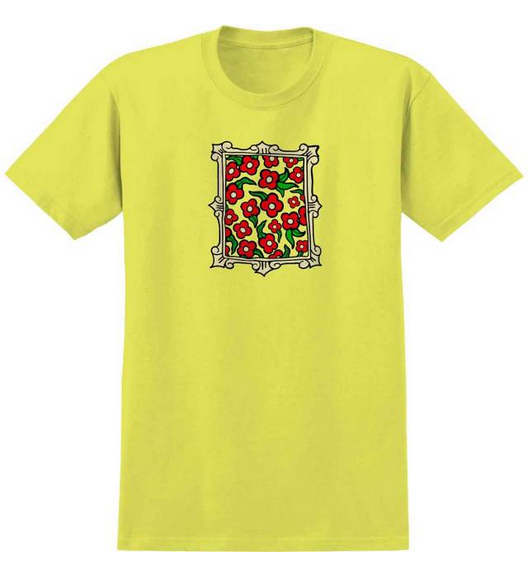 Krooked Flower Frame Tee - People Skate and Snowboard