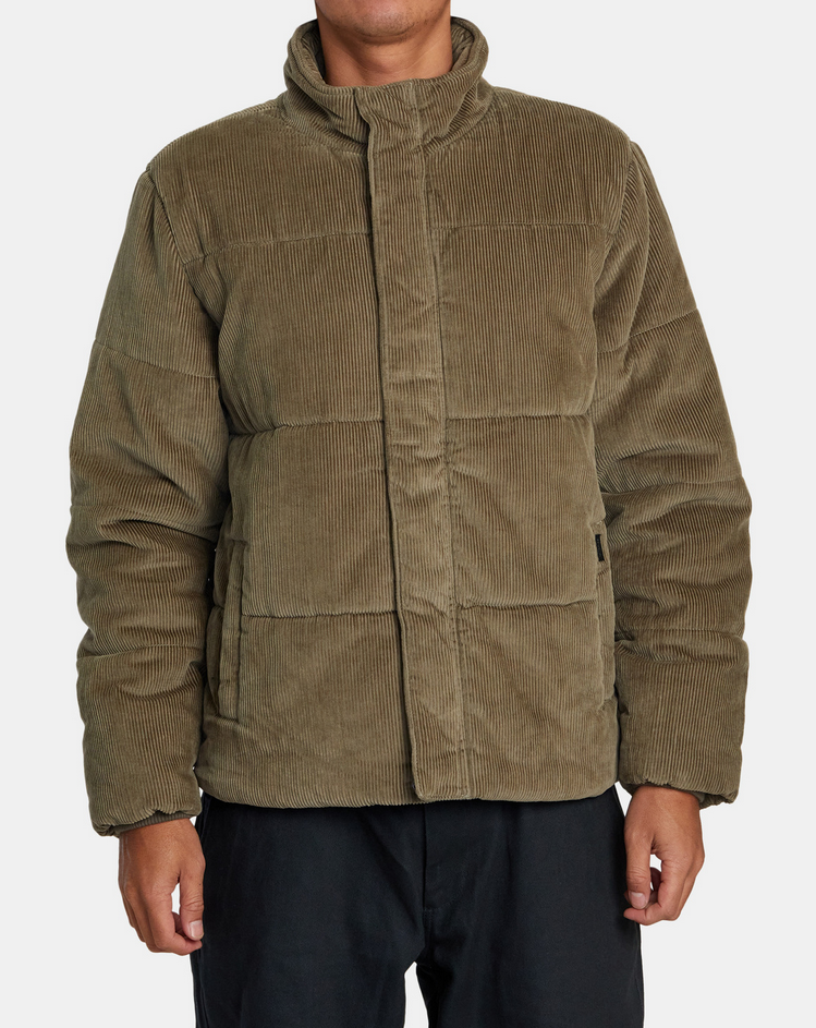 RVCA Townes Quilted Jacket - People Skate and Snowboard