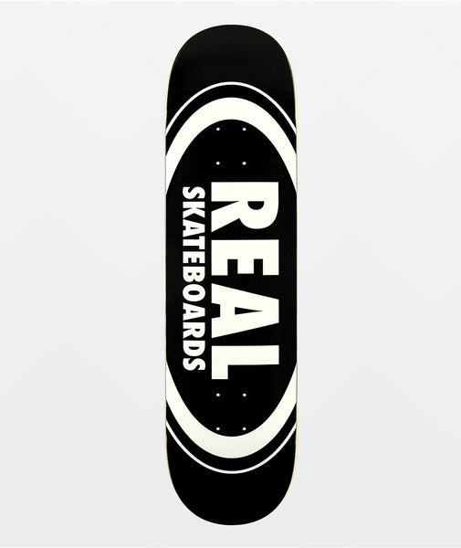 Real Classic Oval Skateboard Deck 8.25 - People Skate and Snowboard