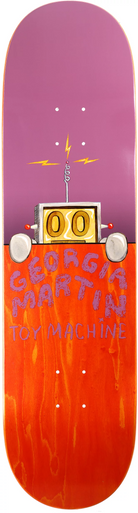 Toy Machine Georgia Martin Fence Series 8.38" Skate Deck - People Skate and Snowboard