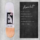 Welcome Seahorse 2 on Amulet Shaped Skate Deck 8.12" - People Skate and Snowboard