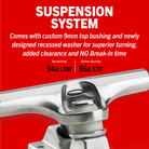 Ace AF1 Inverted Hollow Trucks Polished 44 - People Skate and Snowboard