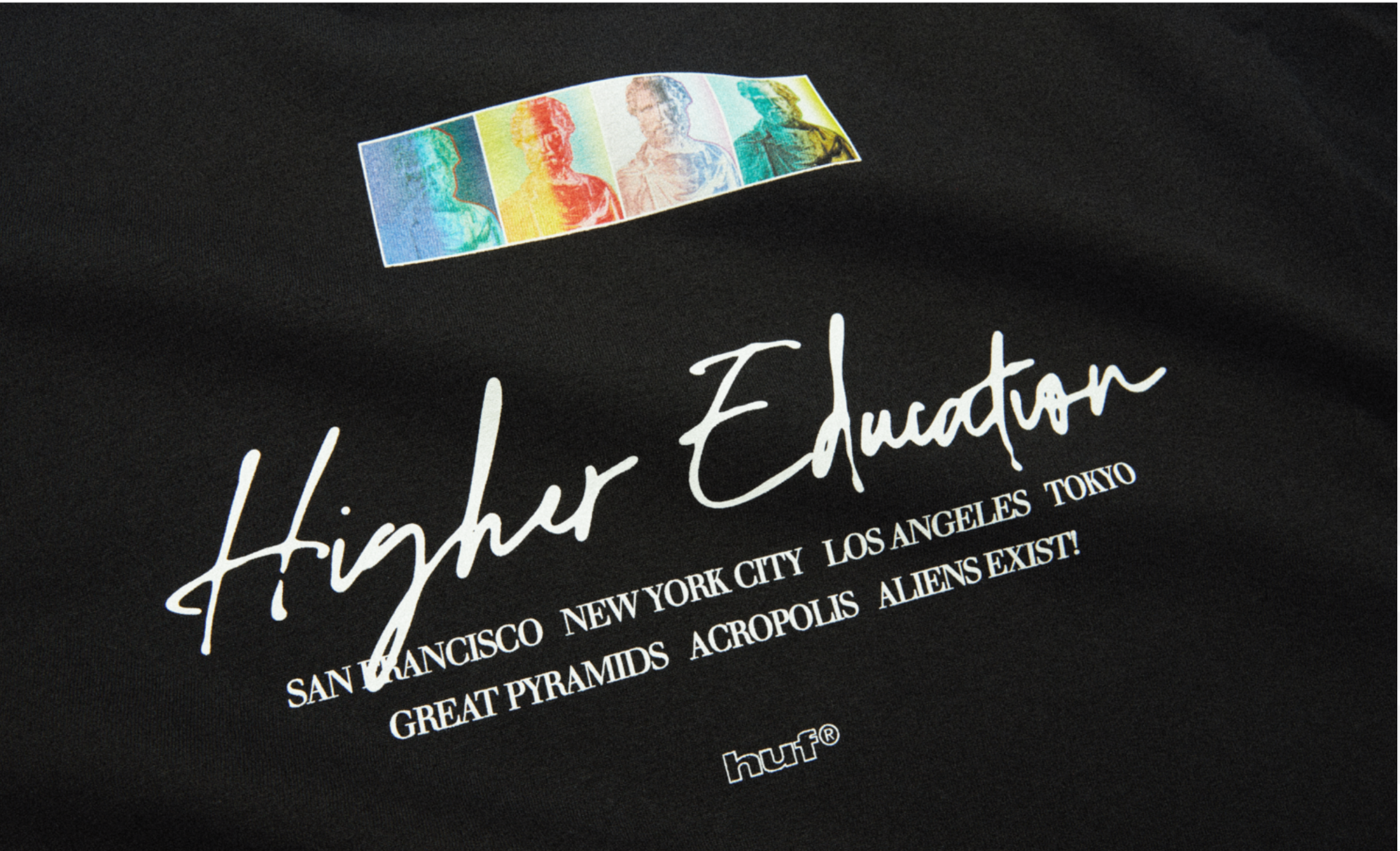 Huf Higher Education T-shirt - People Skate and Snowboard