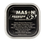 Bronson Speed Co. Mason Silva G3 skateboard bearings in branded packaging