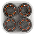 Bronson Speed Co. Raw Skateboard Bearings - view 2