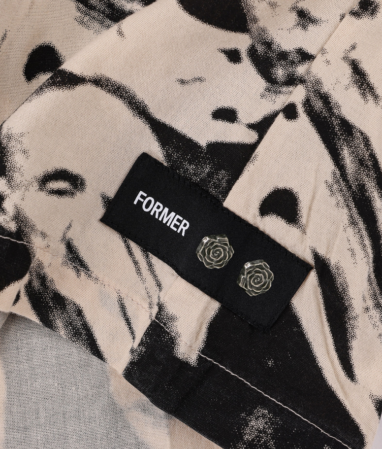 Former Distort Short Sleeve Button Up Shirt - People Skate and Snowboard