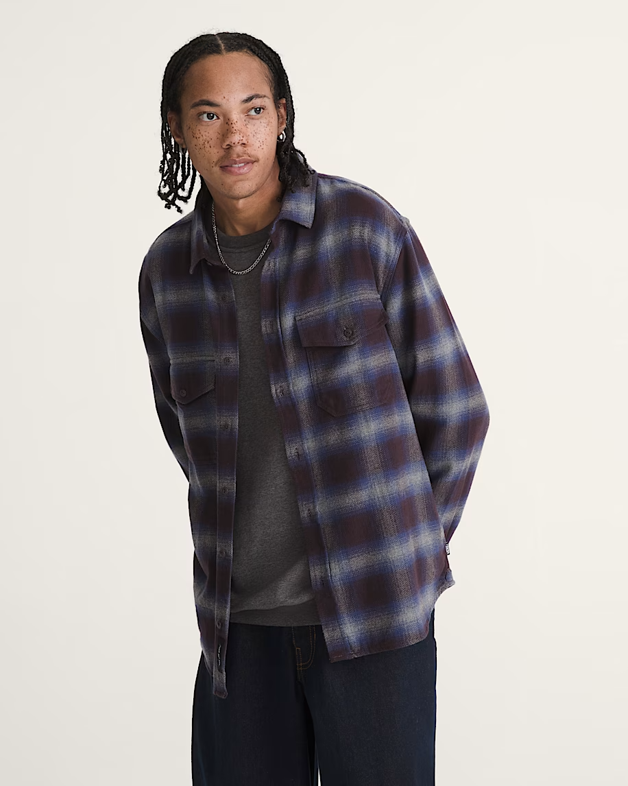 Vans Bixby Plaid Flannel Shirt - People Skate and Snowboard
