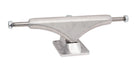 Bullet polished standard skateboard trucks 140 pair, silver finish viewed from the side