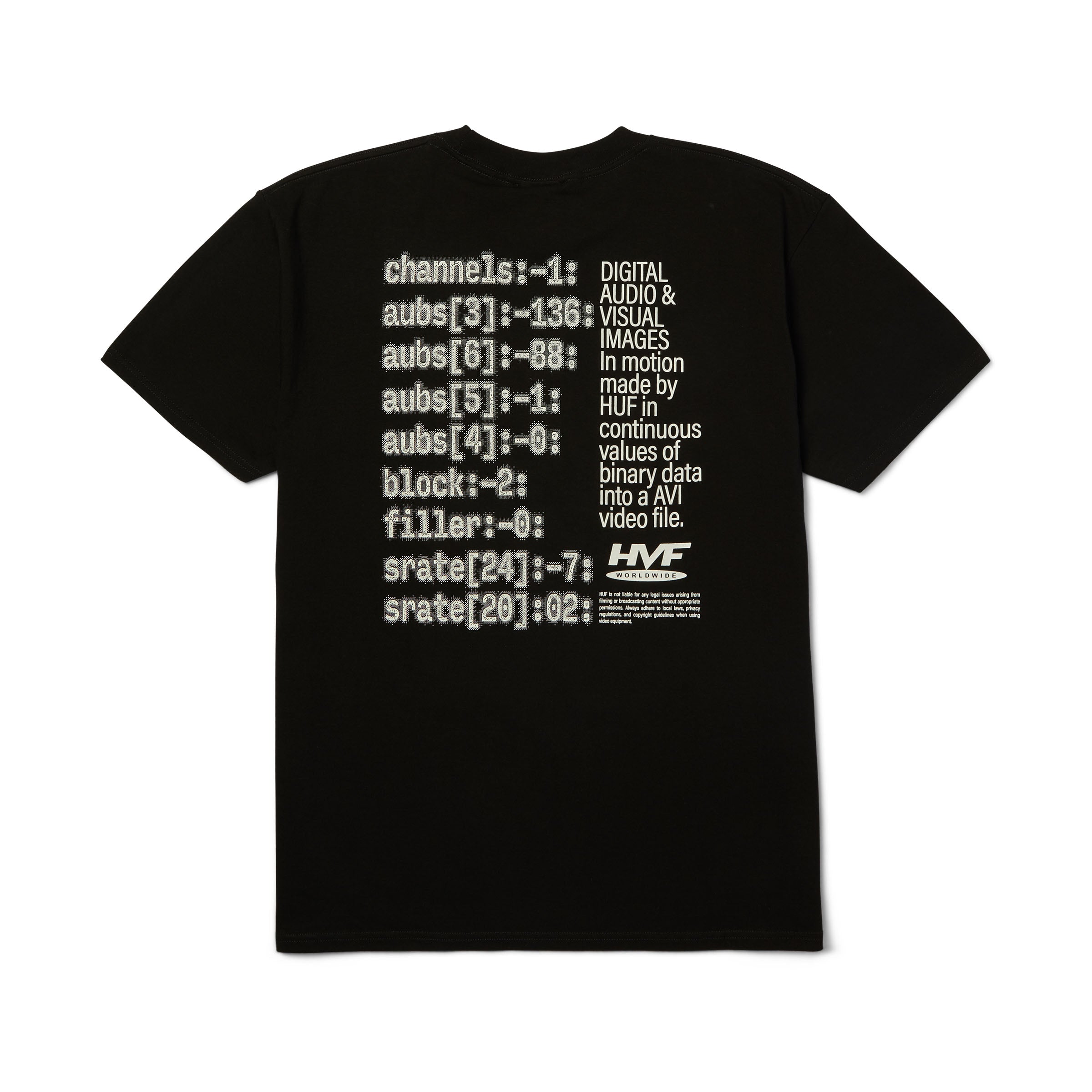 Huf H Cam T-shirt - People Skate and Snowboard