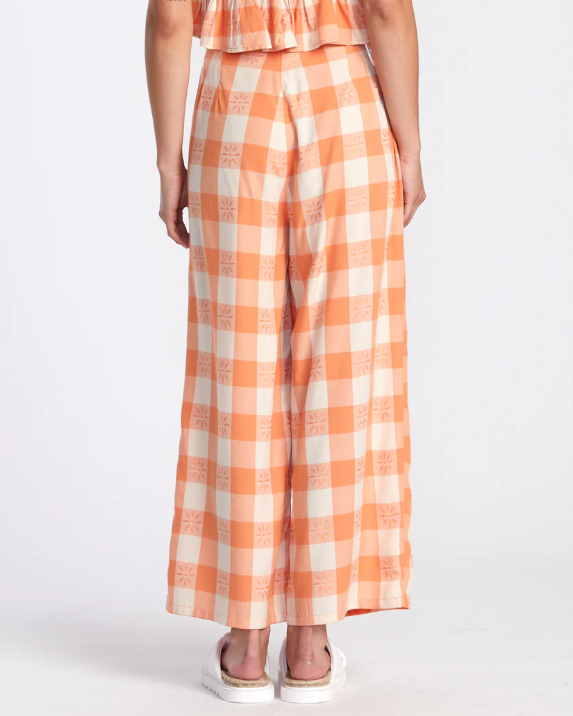 RVCA Womens Callum Printed Wide Leg Pant - People Skate and Snowboard