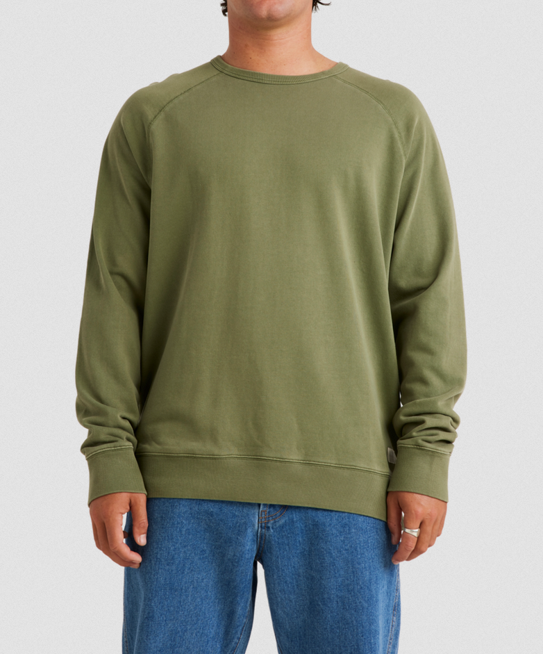 RVCA Vacancy Crewneck Sweatshirt - People Skate and Snowboard