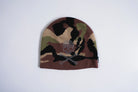 Corduroy Shine On Skully Beanie in camo, a cozy accessory by Corduroy Headwear, featuring a knit texture and camouflage pattern.