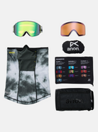Anon M4 Cylindrical Goggles + Bonus Lens + MFI Face Mask - People Skate and Snowboard