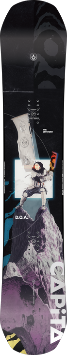 Capita Defenders of Awesome DOA Wide Snowboard 2026 - People Skate and Snowboard