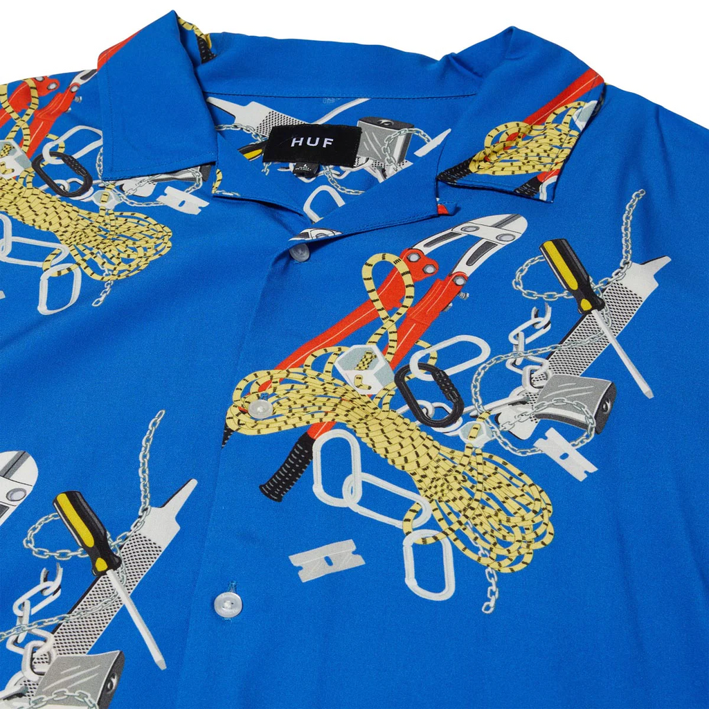 Huf Skidrokyo Rayon Resort Shirt - People Skate and Snowboard