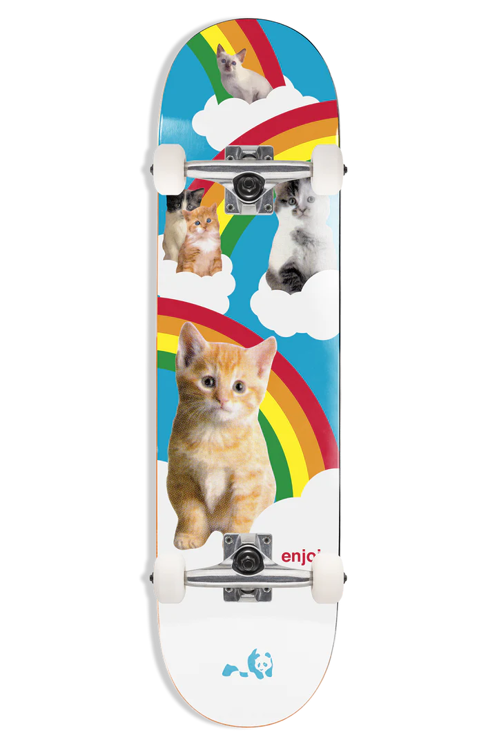 Enjoi Kitten Dreams FP Complete Skateboard 8.0" - People Skate and Snowboard