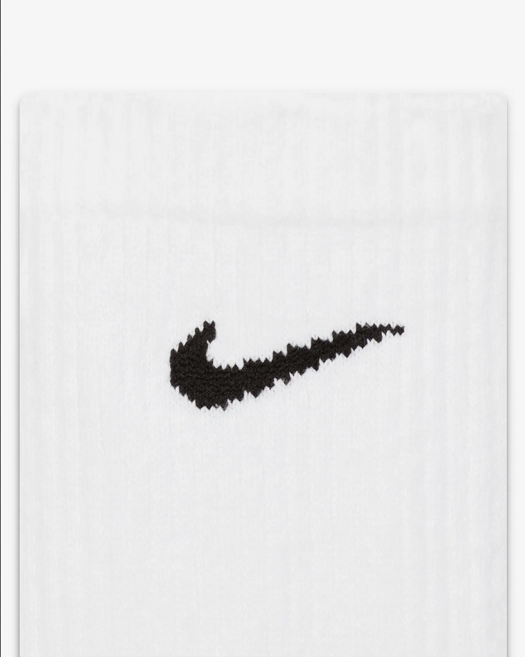 Nike Everyday Plus Cushioned Crew Socks 3 Pack - People Skate and Snowboard