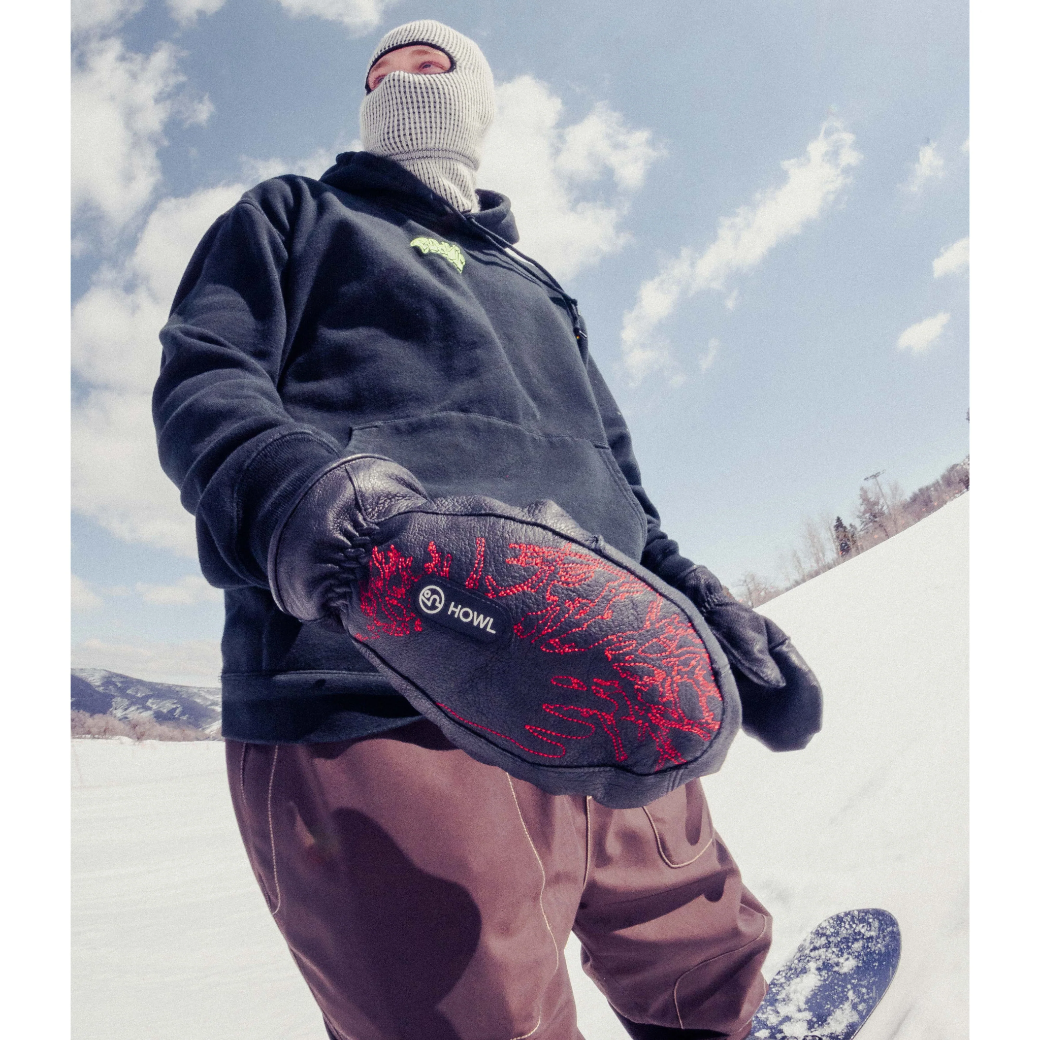 Howl Supply Burglar Facemask - People Skate and Snowboard