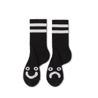 Polar Skate Co. Happy Sad Rib Socks - People Skate and Snowboard