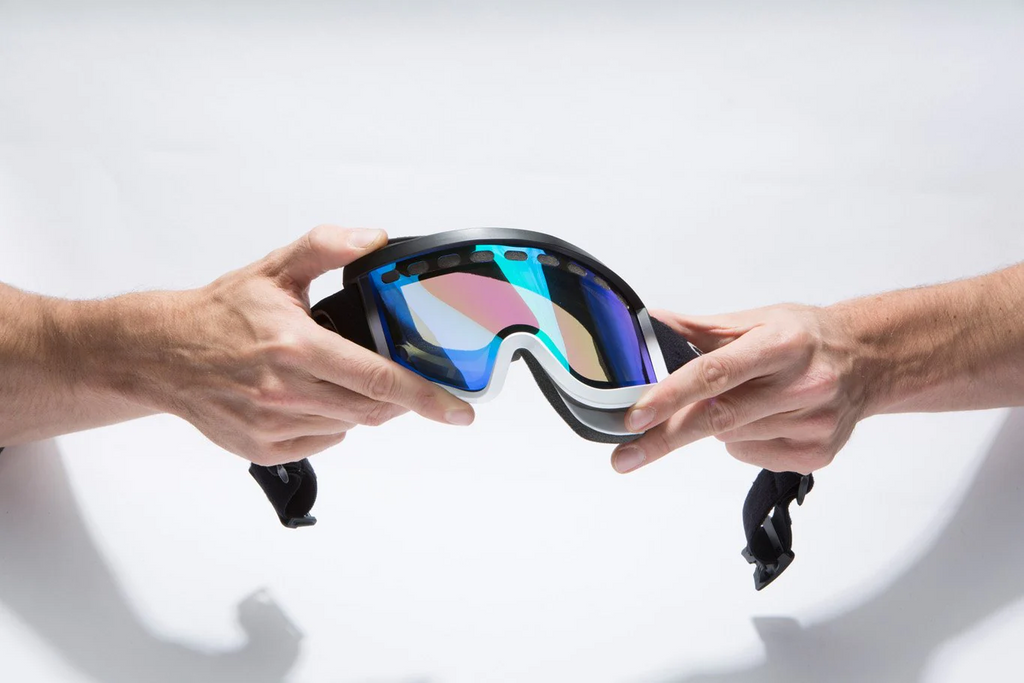 Airblaster Air Goggle Chrome + Spare Lens - People Skate and Snowboard