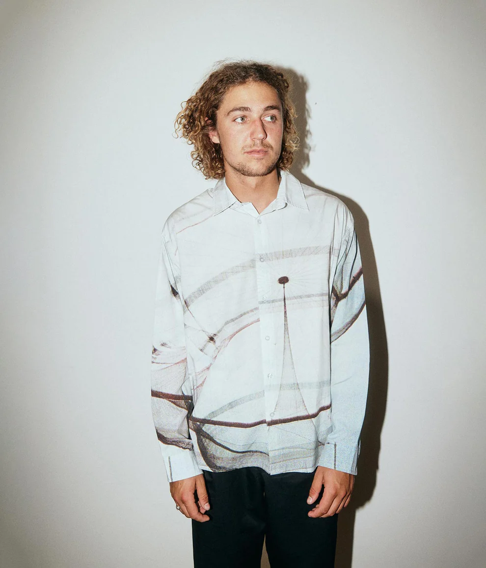 Former Vivian Coil Long Sleeve Button Up Shirt - People Skate and Snowboard