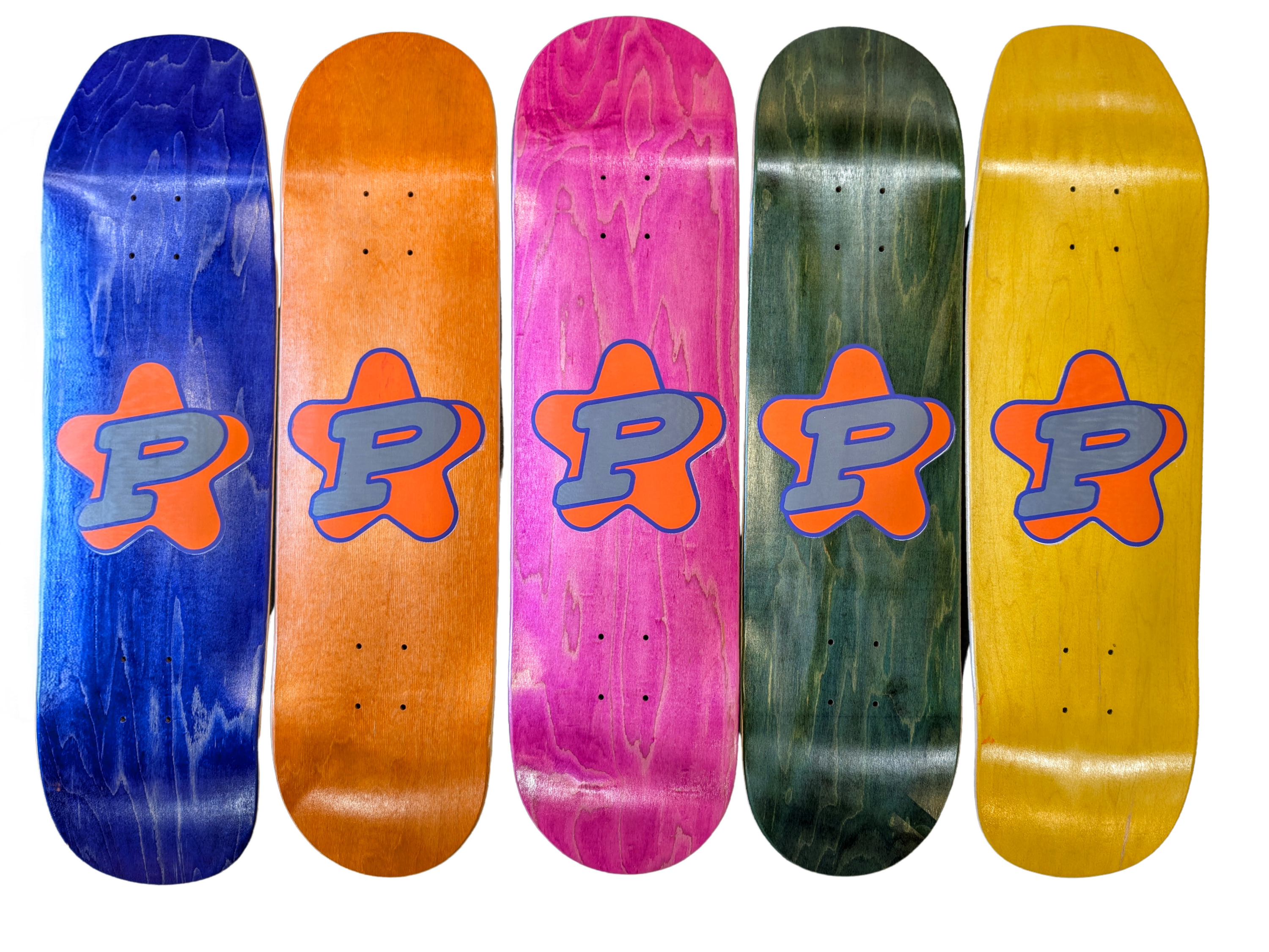 People Star Logo Skate Deck - People Skate and Snowboard