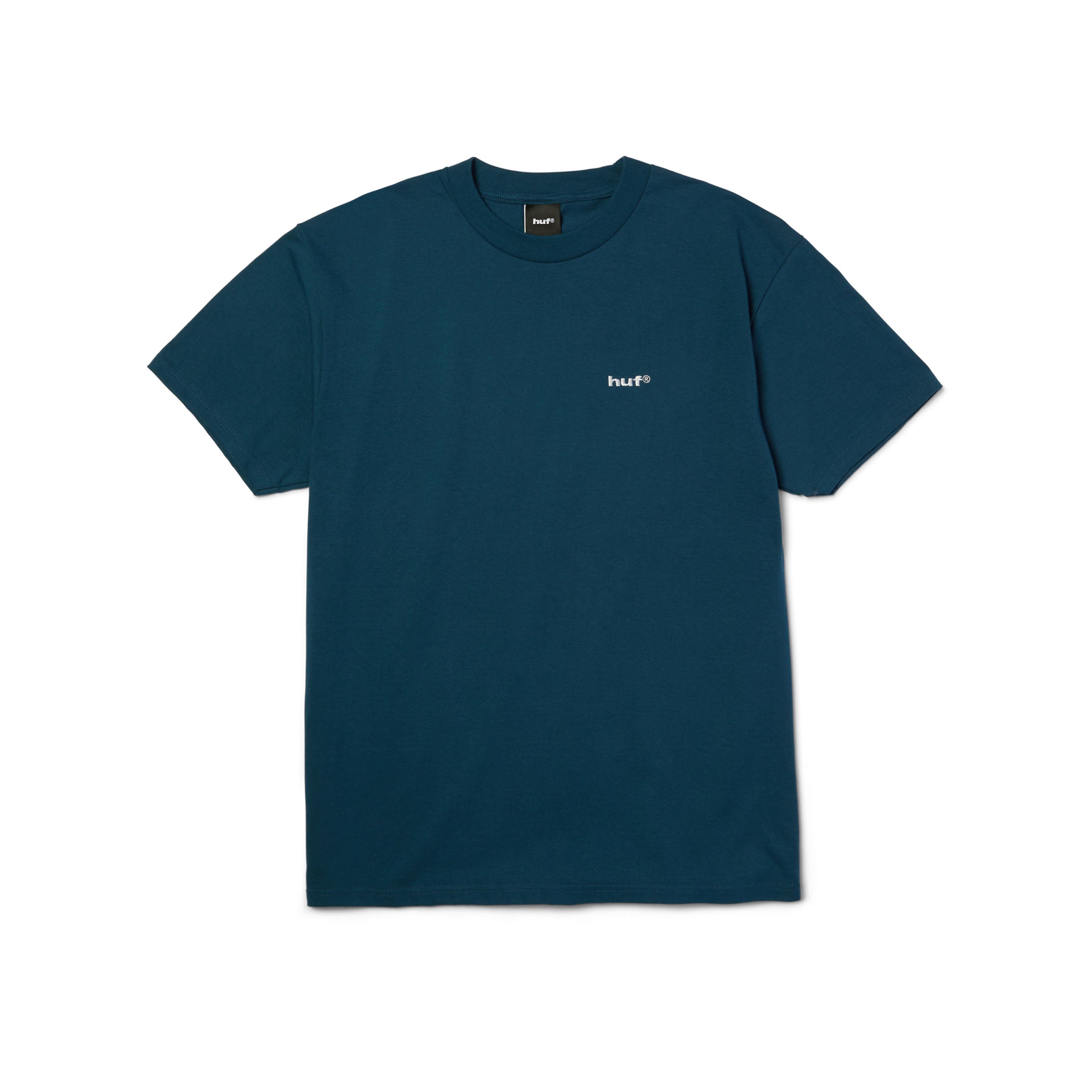 Huf 89 Embroidered T-shirt - People Skate and Snowboard