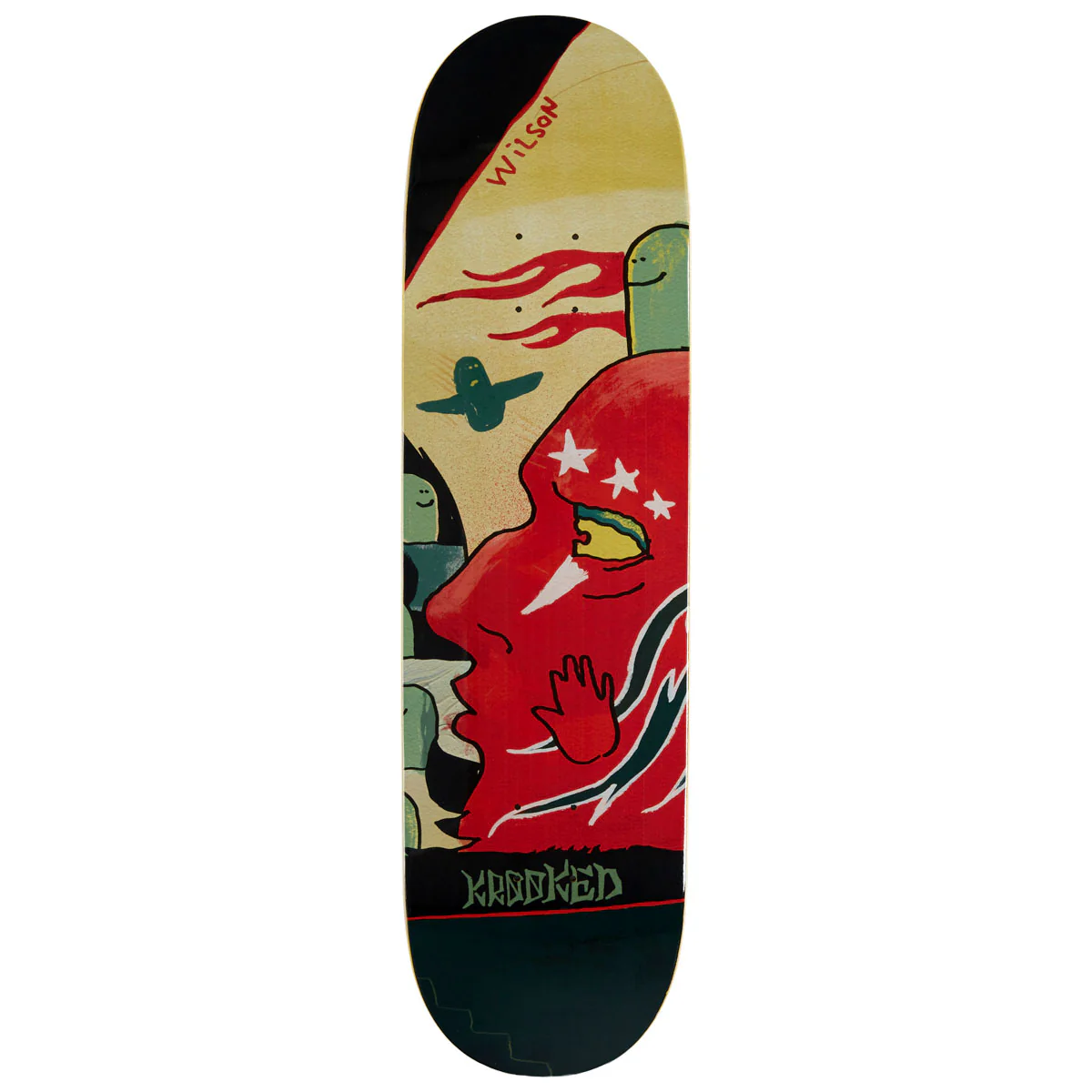 Krooked Wilson 3 Star Deck 8.5" - People Skate and Snowboard