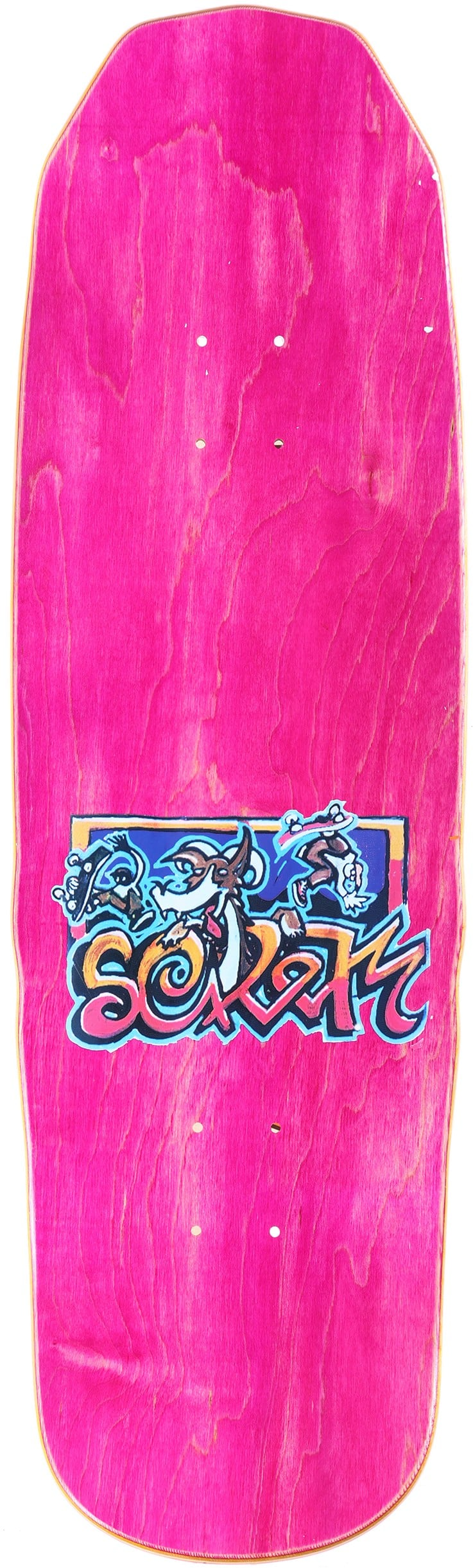 Scram Logan Synth Goblin Shaped Deck 9.5" x 31.5" - People Skate and Snowboard