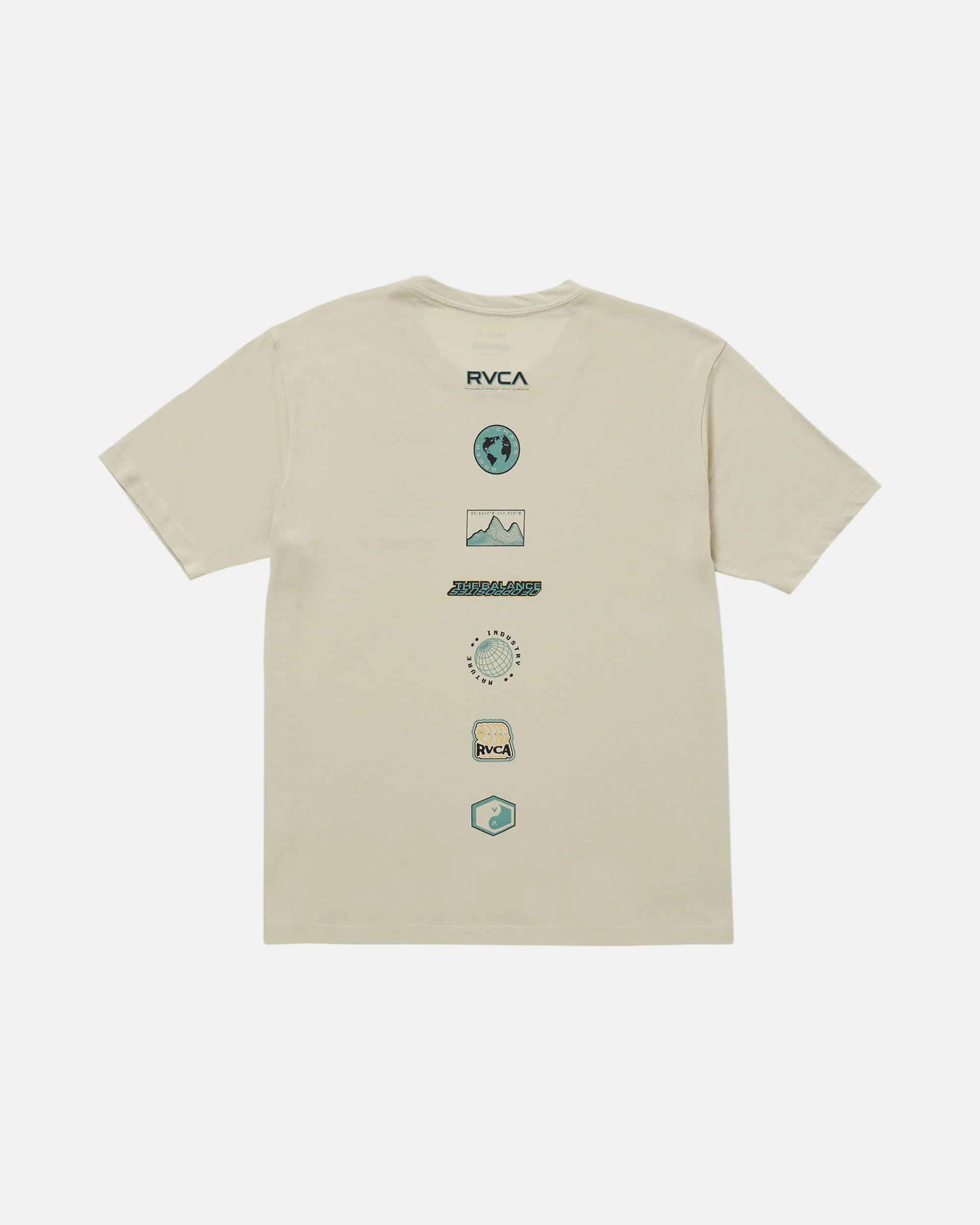 RVCA XT Stacks Short Sleeve Tee - People Skate and Snowboard