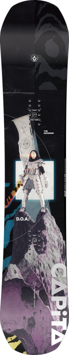 Capita Defenders of Awesome DOA Wide Snowboard 2026 - People Skate and Snowboard